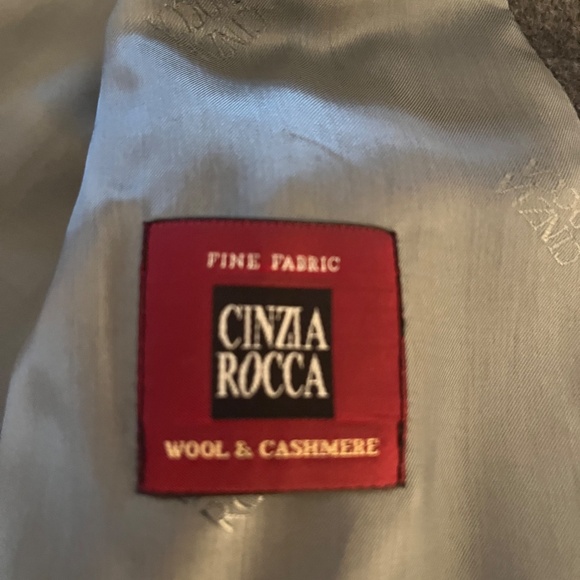 CINZIA ROCCA Wool and Cashmere Coat - Picture 6 of 7